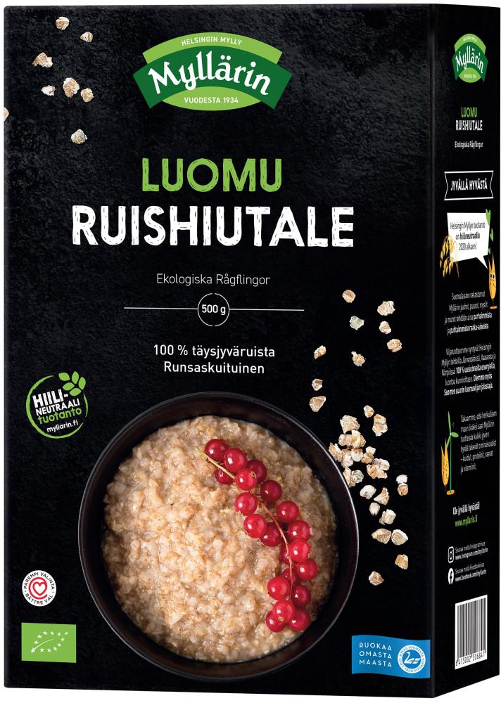 Ruishiutale luomu Myllärin 500g - Hiutaleet ja suurimot | Luomun tarina