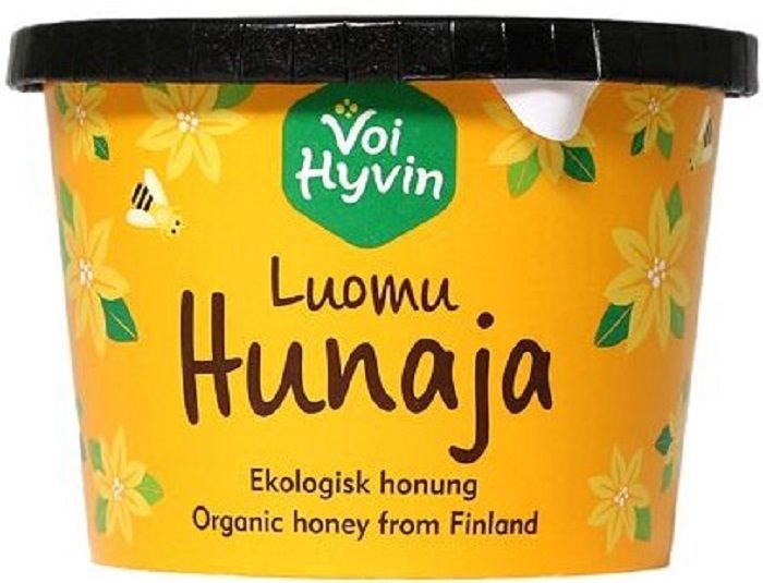 Hunaja luomu Voi Hyvin 350g - Makeutus | Luomun tarina